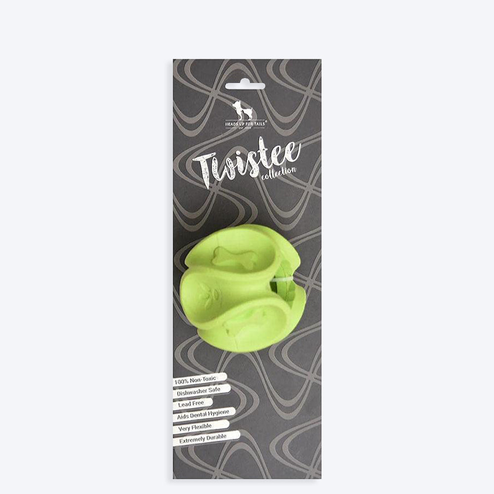 HUFT Twistee Collection Dog Chew Toy - Munch Monster - Heads Up For Tails