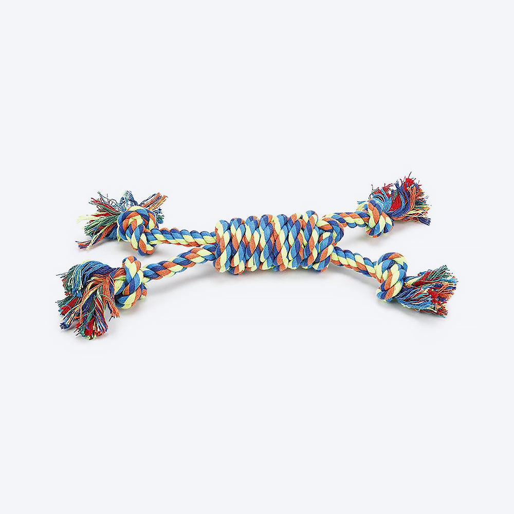 HUFT Twister Dog Rope Toy - 31 cm - Heads Up For Tails