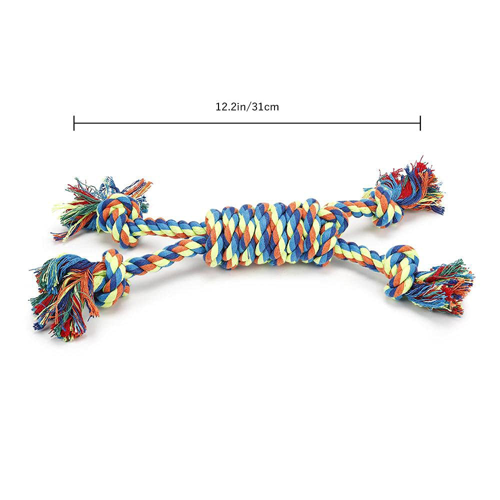 HUFT Twister Dog Rope Toy - 31 cm - Heads Up For Tails