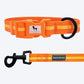 HUFT Waterproof Collar & Leash Set for Dogs - Orange-1