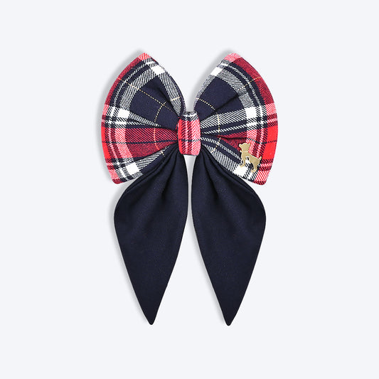 HUFT Winter Wonderland Bow Tie (Red and Blue) - Heads Up For Tails