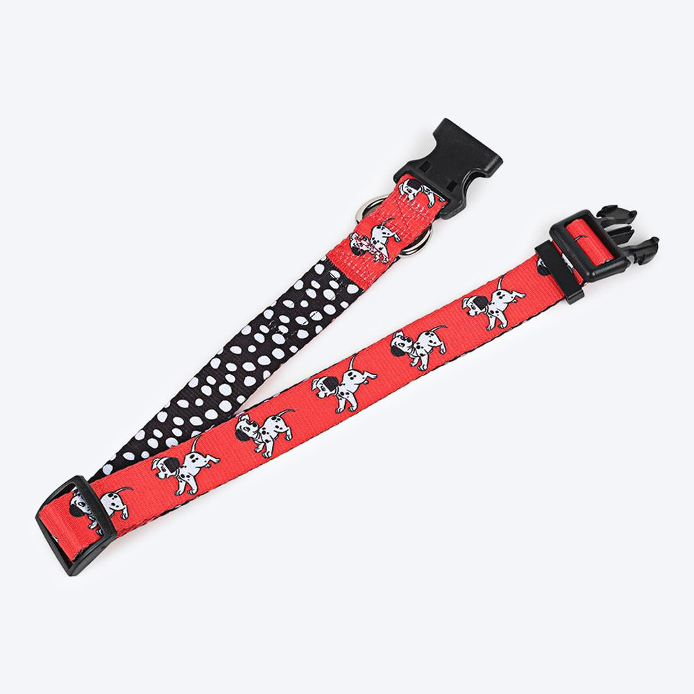 HUFT X©Disney Dalmatians Dog Collar - Red - Heads Up For Tails