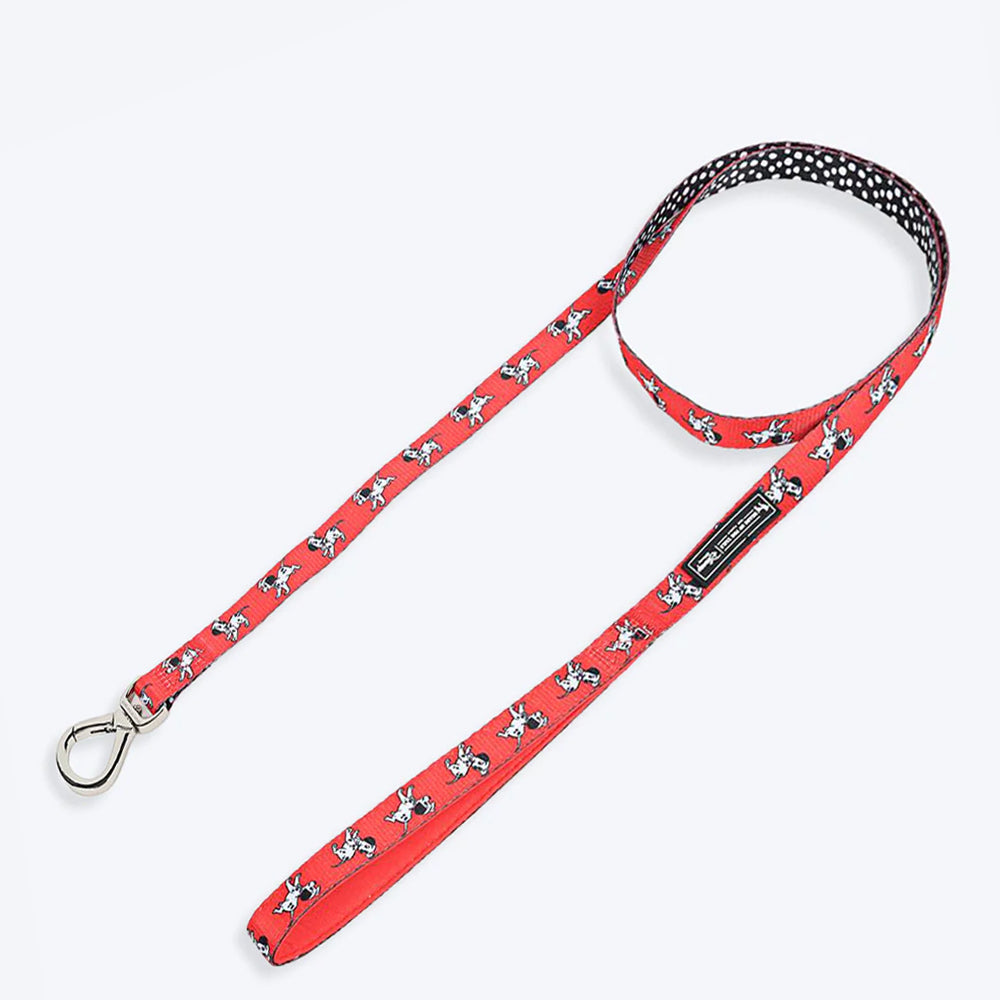HUFT X©Disney Dalmatians Dog Leash - Red & Black - Heads Up For Tails
