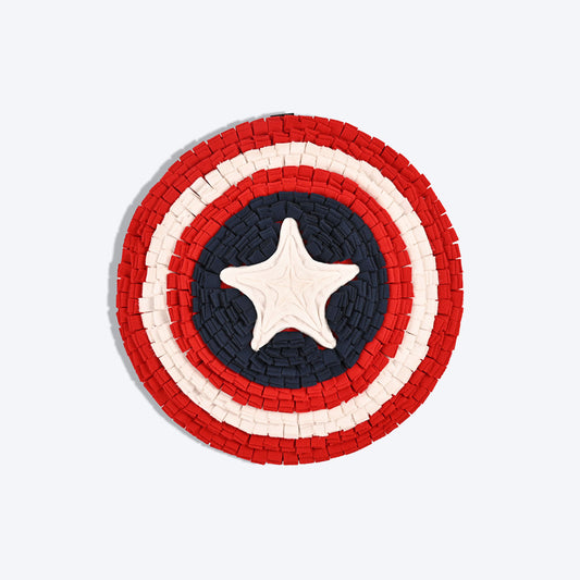 HUFT X©Marvel Captain America Snuffle Mat For Dogs - Heads Up For Tails