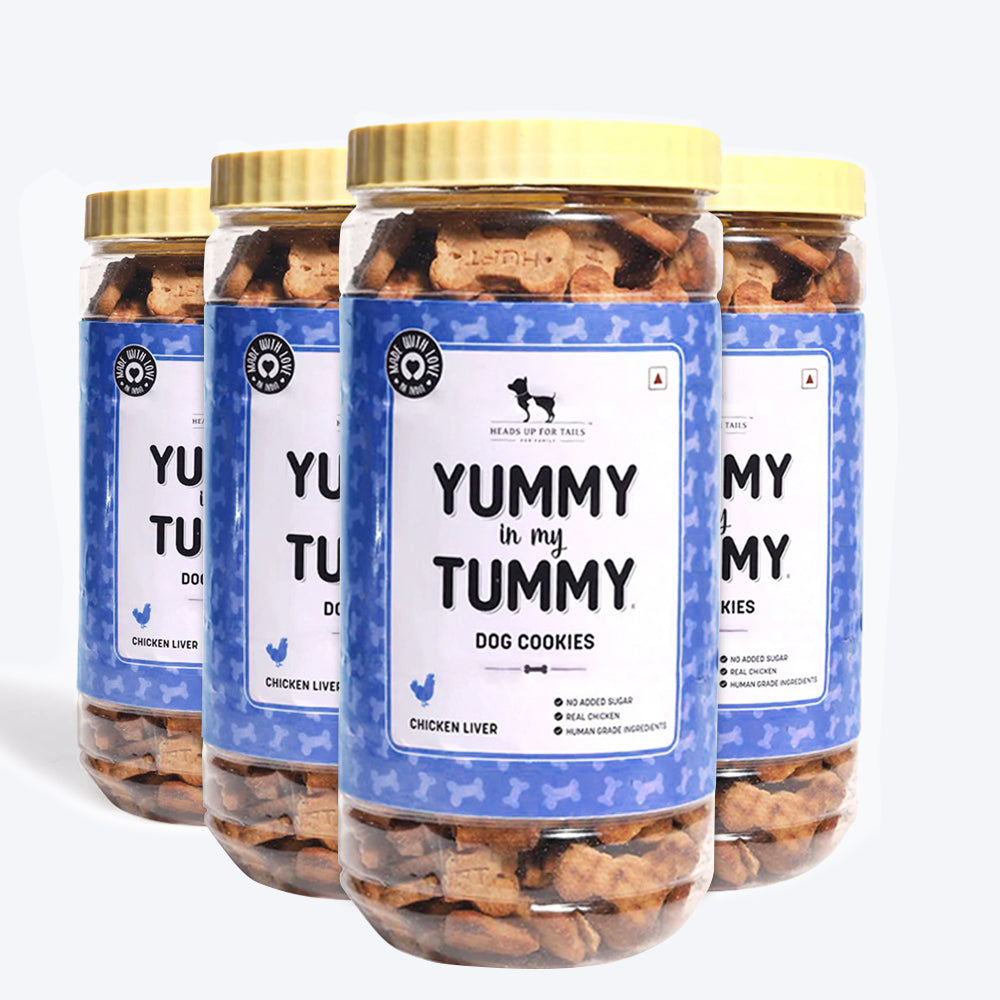 HUFT YIMT Chicken Liver Dog Biscuits - Heads Up For Tails