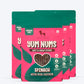 HUFT Yum Nums Soft & Chewy Sticks Spinach With Real Chicken Treat For Dogs - 75 g - Heads Up For Tails