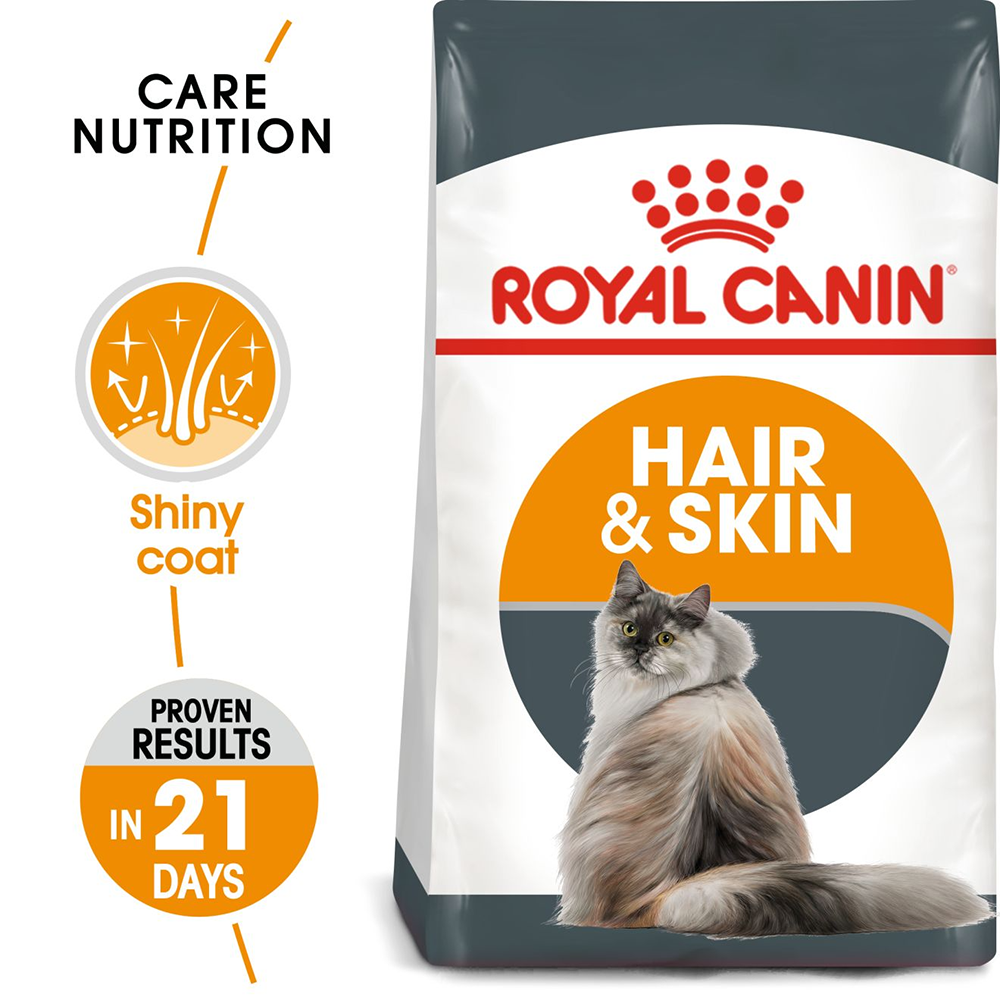 Royal Canin Hair & Skin Care Dry Cat Food - Heads Up For Tails