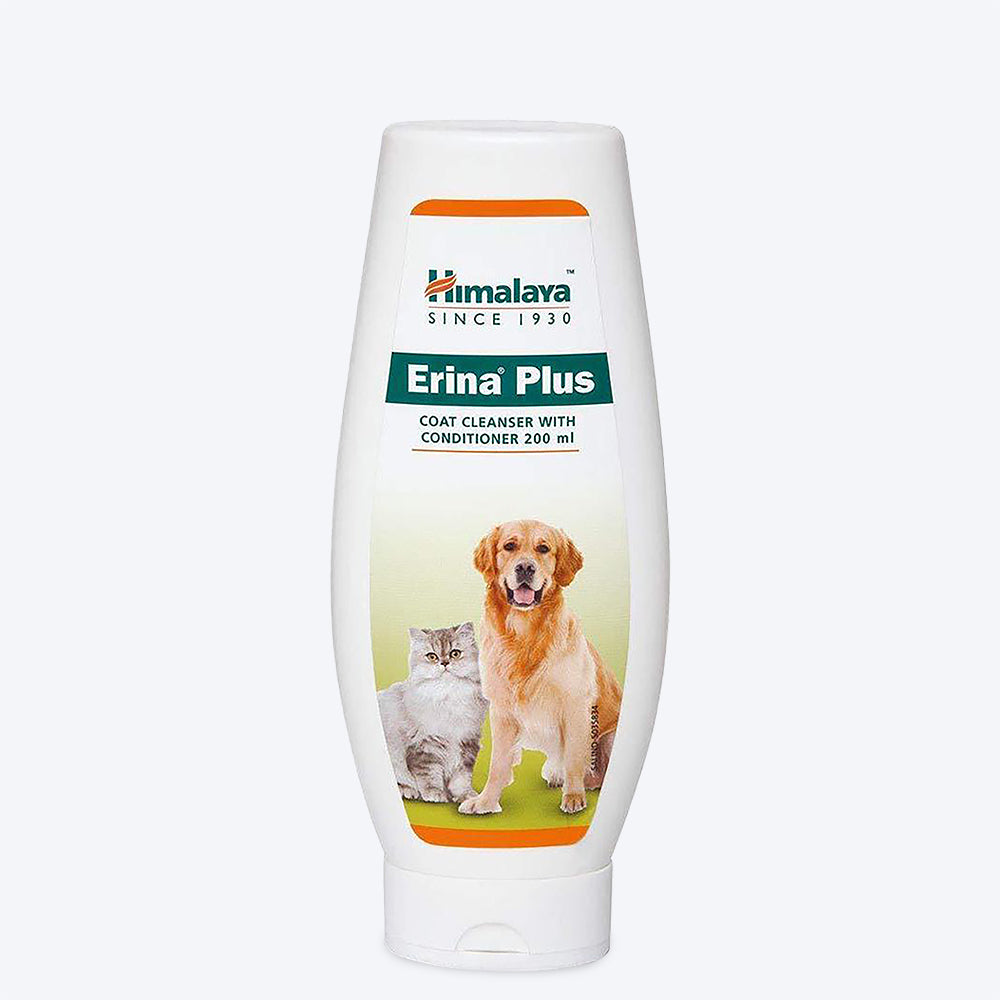 Himalaya Erina Plus Coat Dog Cleanser with Conditioner - 200 ml - Heads Up For Tails