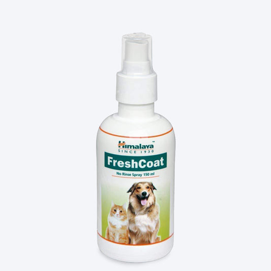 Himalaya FreshCoat No Rinse Spray for Dogs & Cats - Heads Up For Tails