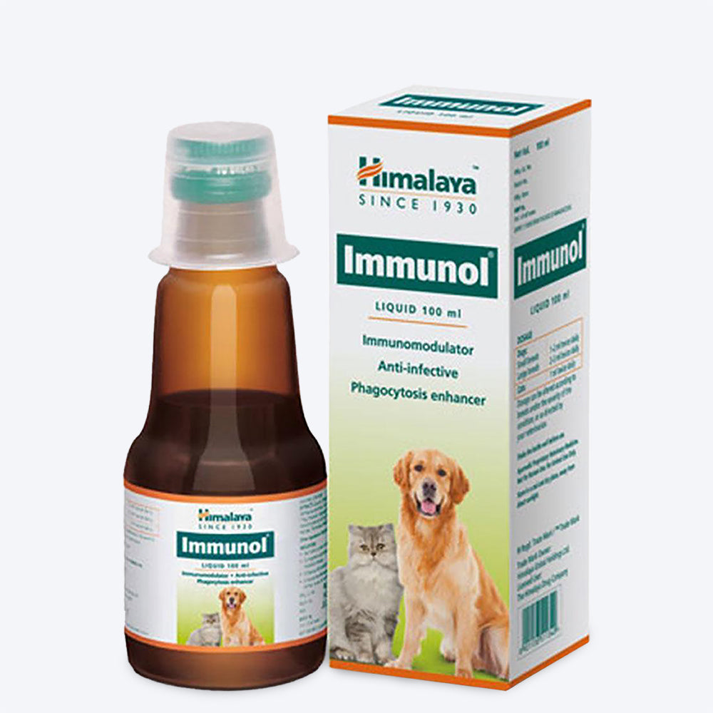 Himalaya Immunol Supplement for Cats and Dogs - 100 ml - Heads Up For Tails