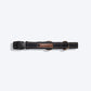 HUFT Jungle Collection Cotton Dog Collar - Black - Heads Up For Tails