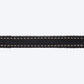 HUFT Jungle Collection Cotton Dog Collar - Black - Heads Up For Tails