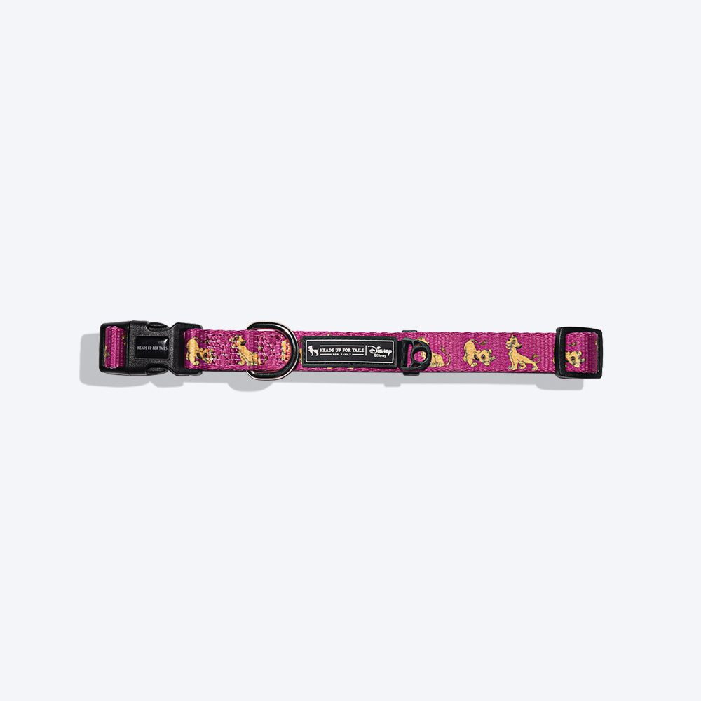 HUFT X©Disney Simba Dog Collar - Purple - Heads Up For Tails