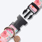 HUFT Fresh Blooms Dog Collar With Free Bow Tie - Heads Up For Tails