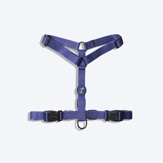 HUFT Classic Nylon Dog H Harness - Navy - Heads Up For Tails