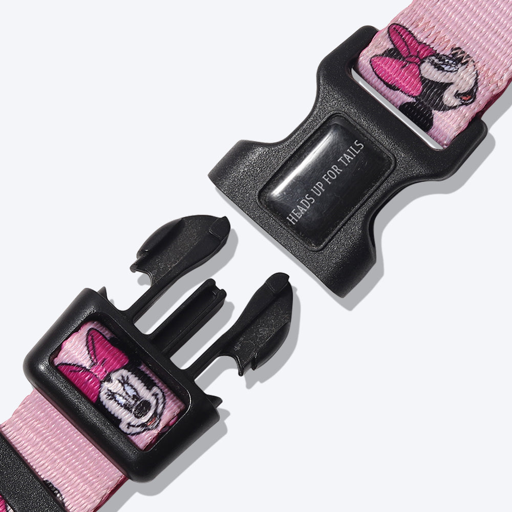 HUFT X©Disney Minnie Dog H-Harness - Red & Purple - Heads Up For Tails