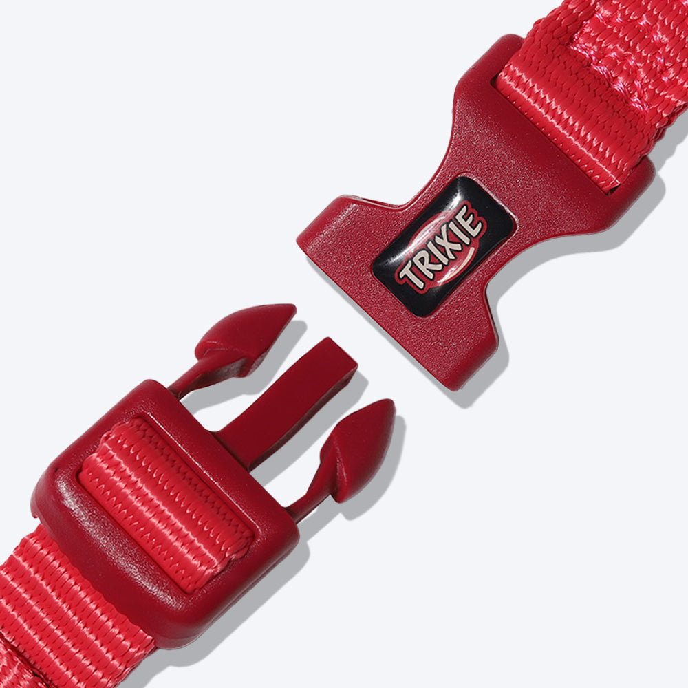 Trixie Premium Dog H-Harness - Red - Heads Up For Tails