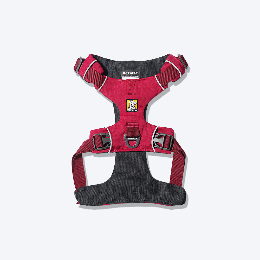 Ruffwear Front Range Dog Harness - Red Sumac - Heads Up For Tails
