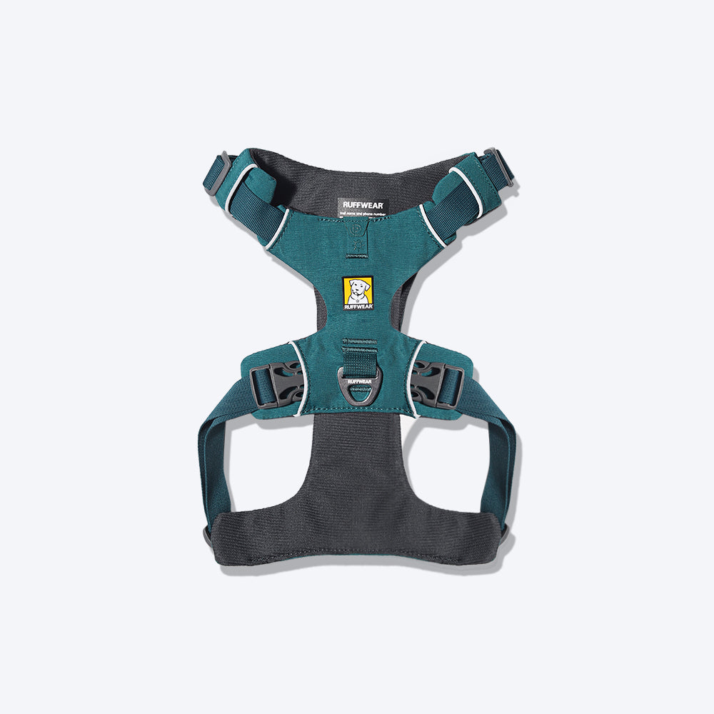 Ruffwear Front Range Dog Harness - Tumalo Teal - Heads Up For Tails