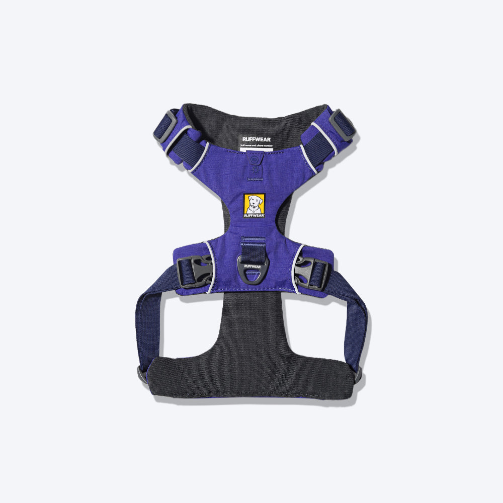 Ruffwear Front Range Dog Harness - Huckleberry Blue - Heads Up For Tails