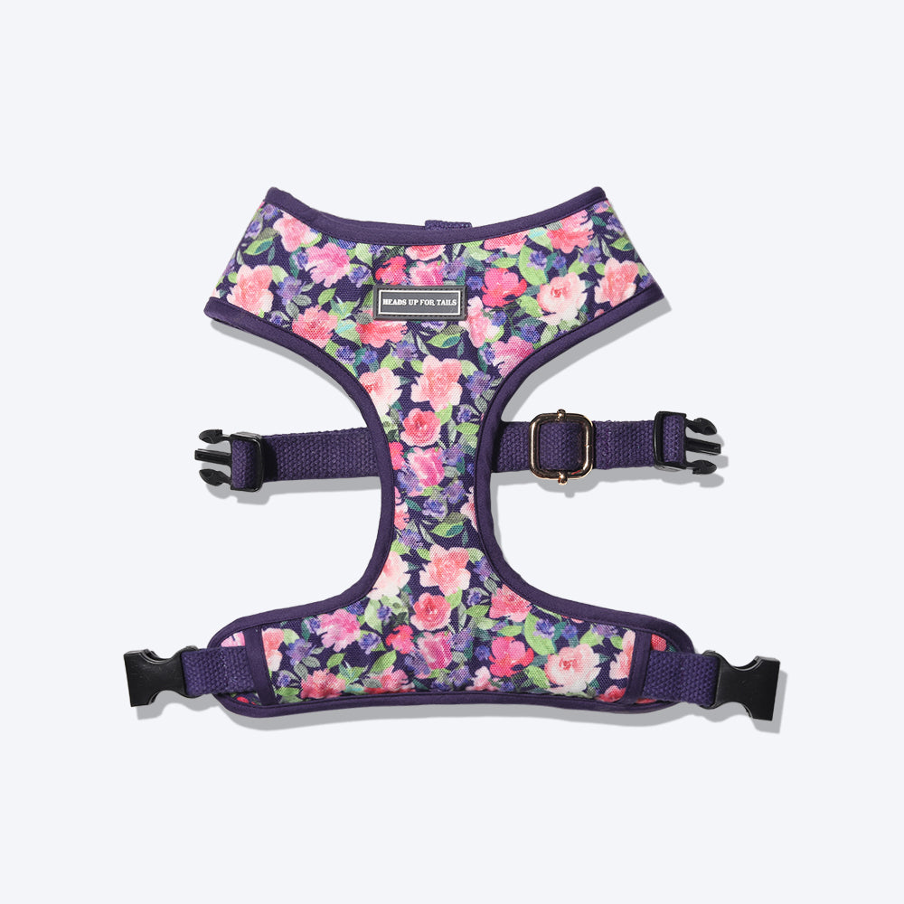 HUFT Flower Power Reversible Dog Harness - Heads Up For Tails