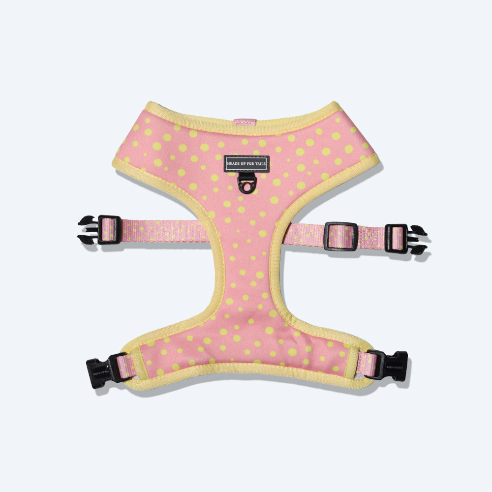 HUFT Candy Sunshine Reversible Dog Harness - Pink - Heads Up For Tails