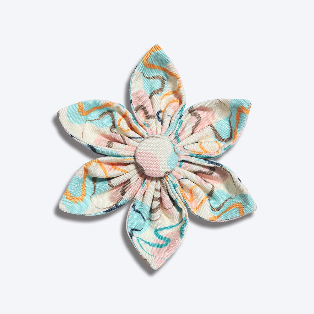 HUFT Watercolour Flower Pet Collar Insert-1