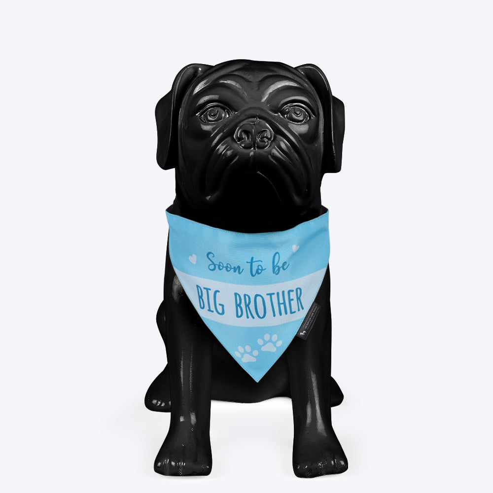 HUFT Soon To Be Big Brother Dog Bandana - Heads Up For Tails