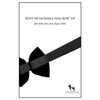 HUFT Personalised Luxe Velvet Dog Bow Tie - Peacock Blue-6