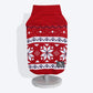 HUFT Snowflake Dog Sweater - Red5