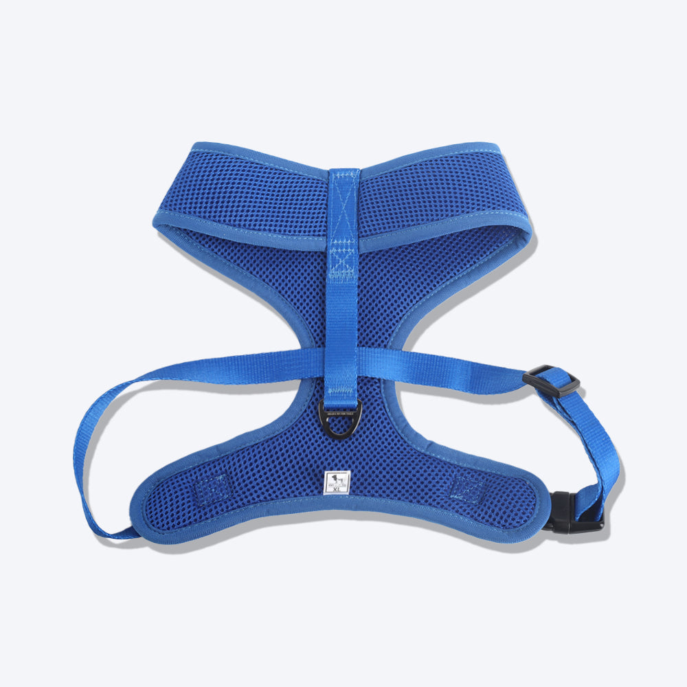 HUFT Classic Mesh Dog Harness - Blue - Heads Up For Tails