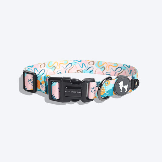 HUFT Modern Art Printed Dog Collar - Heads Up For Tails