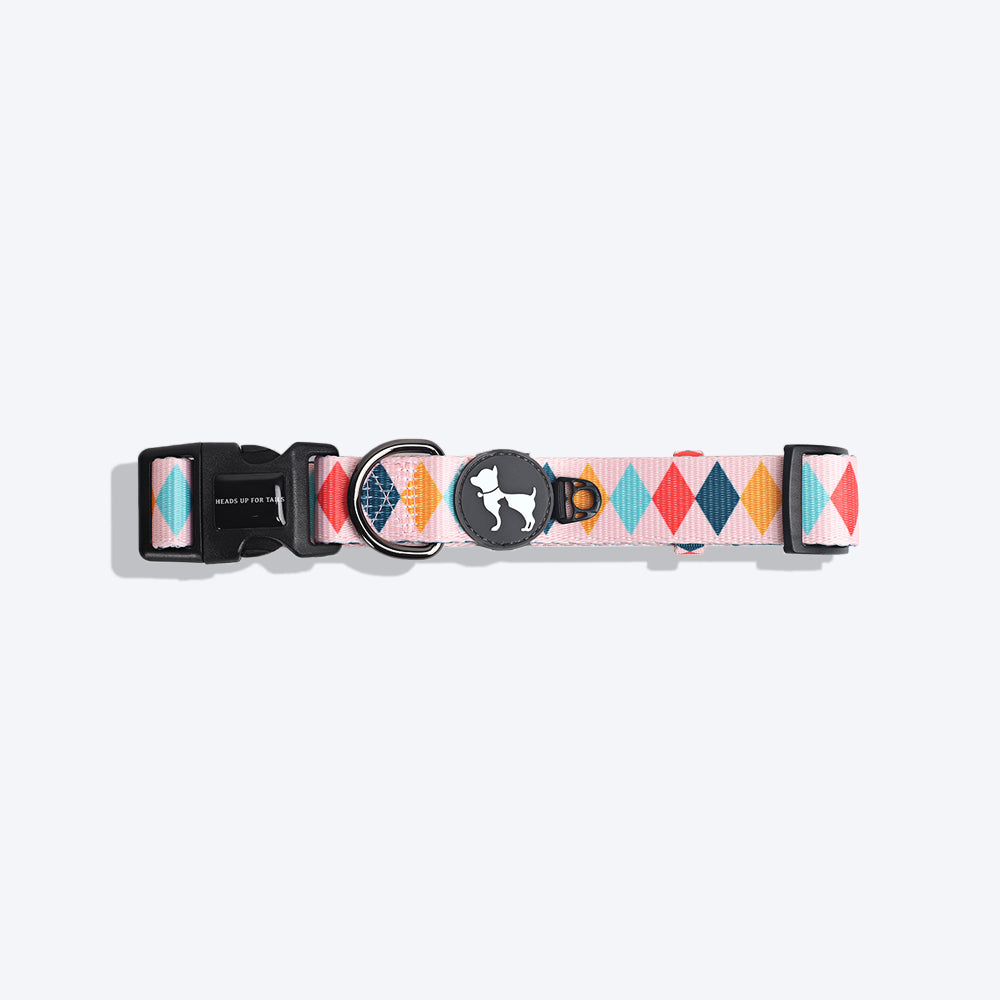 HUFT Sunset Strokes Printed Dog Collar - Heads Up For Tails