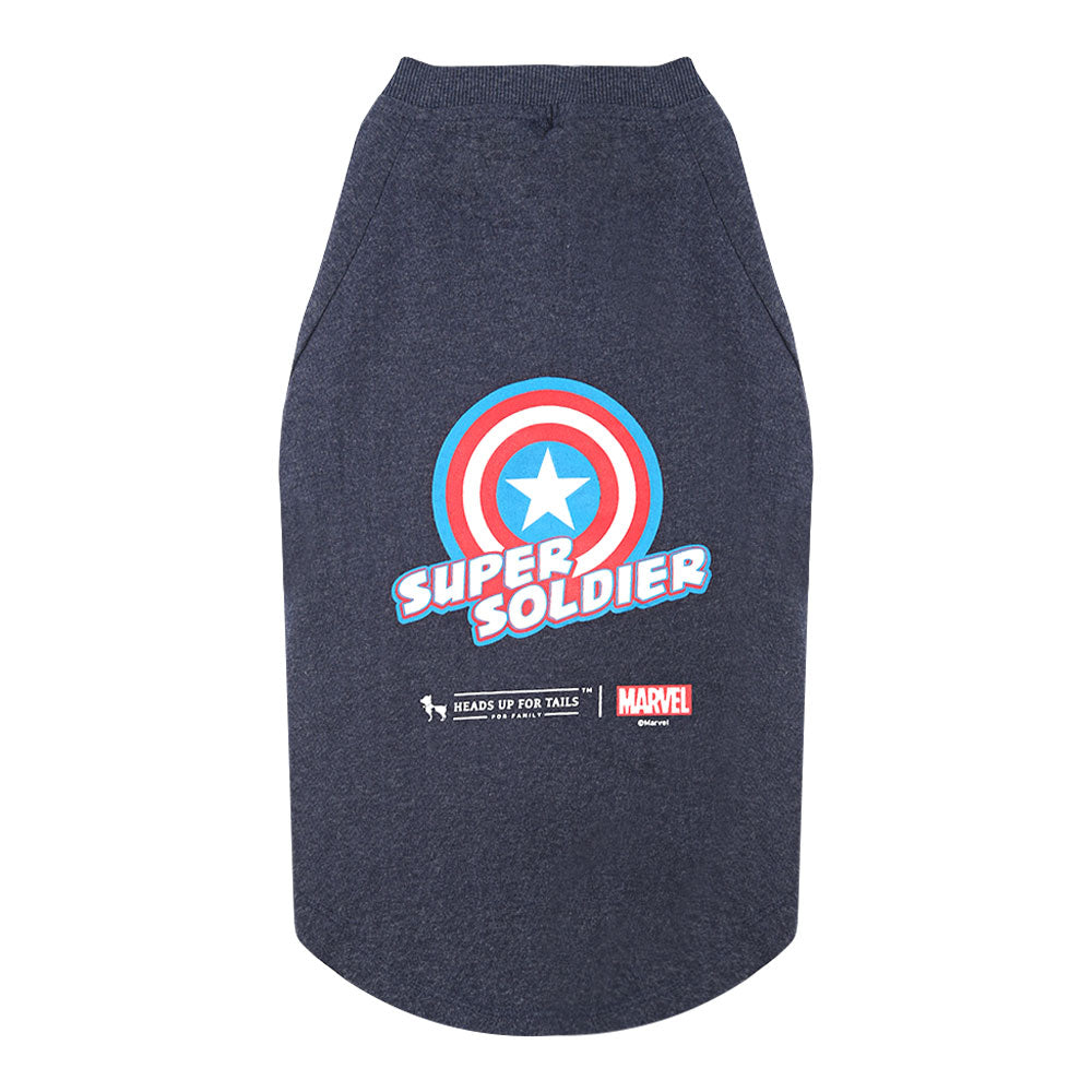 HUFT X ©Marvel Captain America T-Shirt For Dogs - Heads Up For Tails