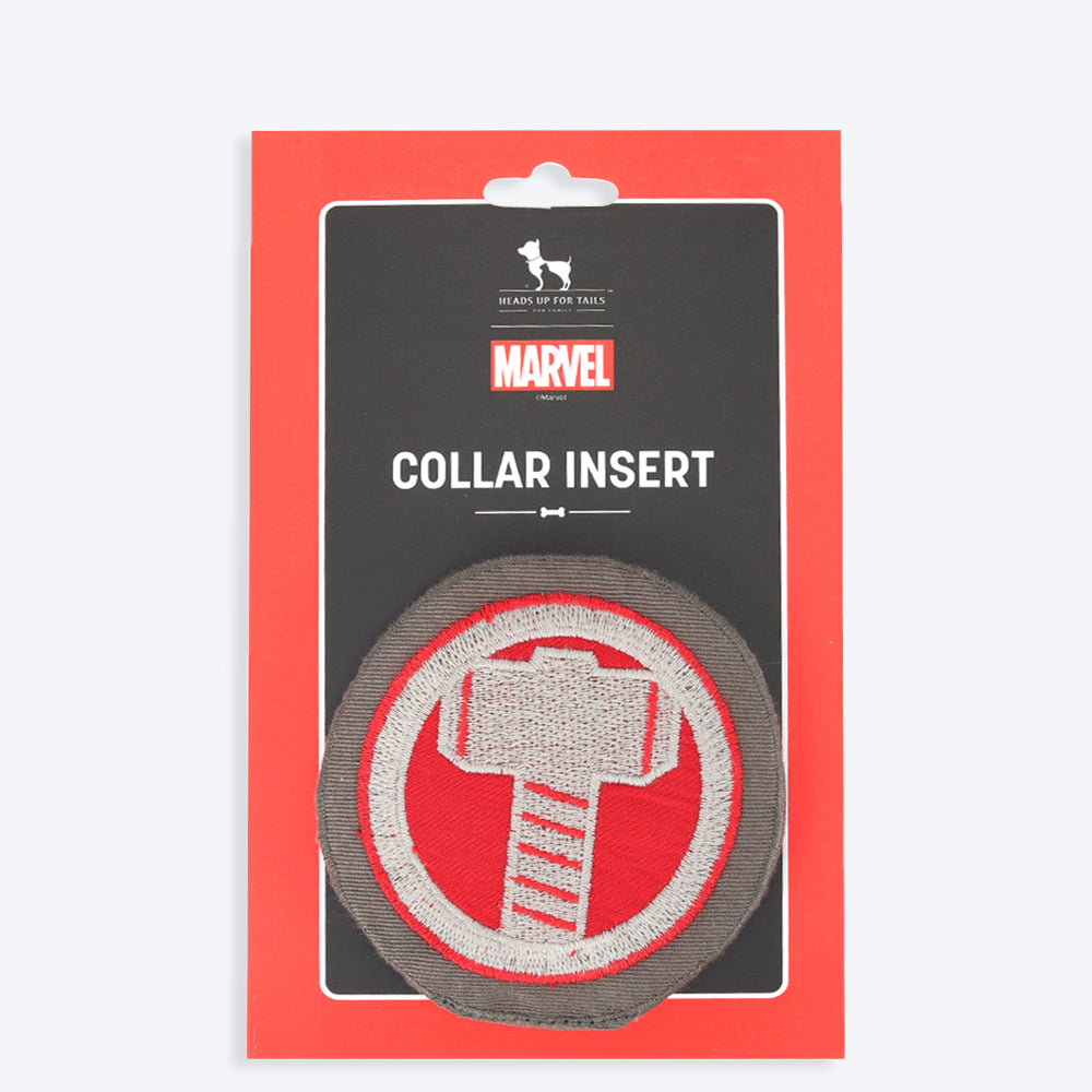 HUFT X©Marvel Thor Collar Insert For Dogs - Grey - Heads Up For Tails