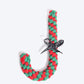 HUFT Happy Holidays Rope Dog Toy - Heads Up For Tails