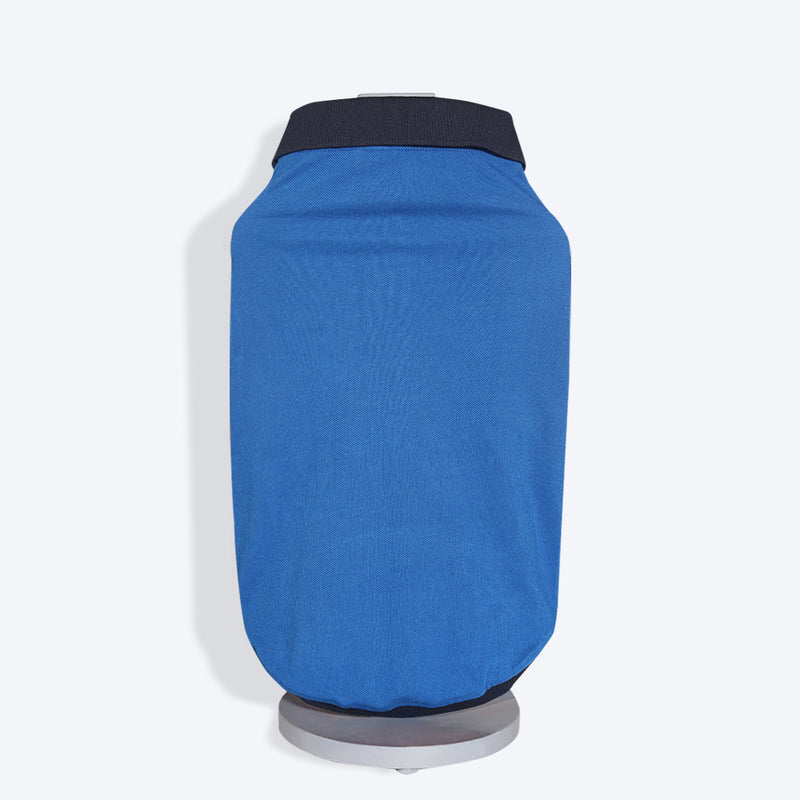 HUFT Polo T-Shirt For Dog - Blue - Heads Up For Tails