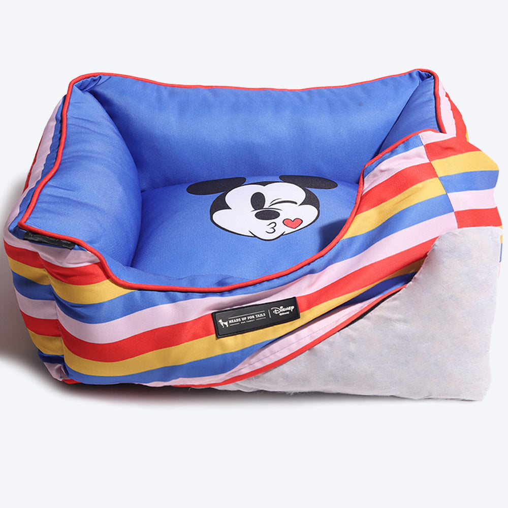 HUFT X Disney Mickey Lounger Dog Bed Cover Designer Dog Beds