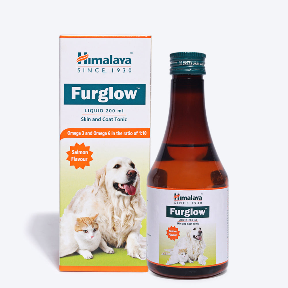 Himalaya Furglow Skin and Coat Tonic for Dogs and Cats - 200 ml - Heads Up For Tails