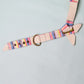 IndieGood Handloom Cotton Party Bow Tie Dog Collar - Playful - Heads Up For Tails