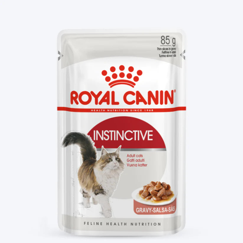 Royal Canin Instinctive Wet Cat Food - 85 g packs - Heads Up For Tails