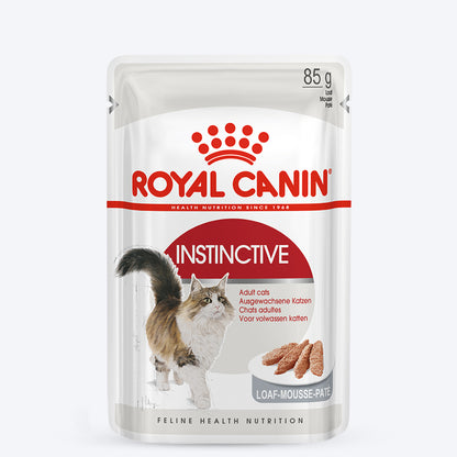 Royal Canin Instinctive Loaf Wet Cat Food - 85 g packs - Heads Up For Tails