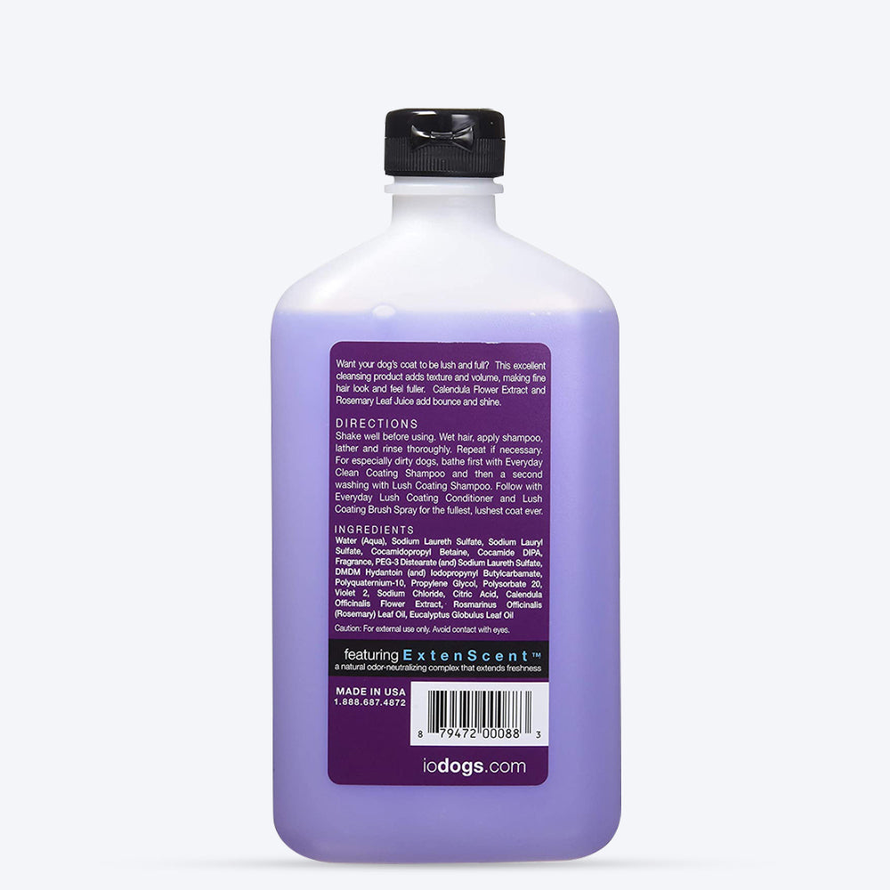 Isle of Dogs Everyday Lush Coating Dog Shampoo - Violet + Sea Mist - 500 ml - Heads Up For Tails