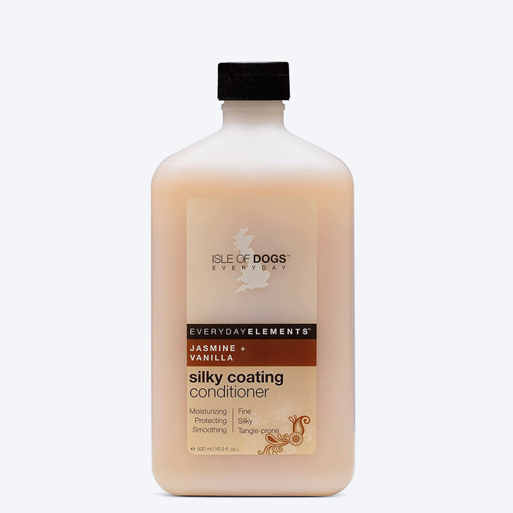 Isle of Dogs Everyday Silky Coating Dog Conditioner - Jasmine + Vanilla - 500 ml - Heads Up For Tails