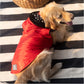 HUFT Bomber Hoodies Dog Jacket - Red