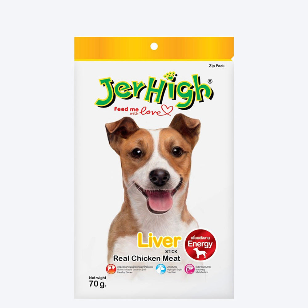 JerHigh Liver Stick Dog Treats with Real Chicken Meat_01