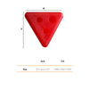 KONG Pawzzels Pyramid Small Dog Interactive Toy - Heads Up For Tails