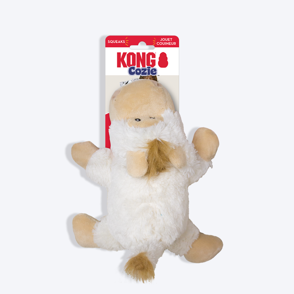 KONG Cozie Tupper Sheep Plush Dog Toy - Medium_02