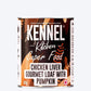 Kennel Kitchen Chicken Liver Gourmet Loaf with Pumpkin Wet Dog Food (All Breeds & Ages) - 185 g - Heads Up For Tails