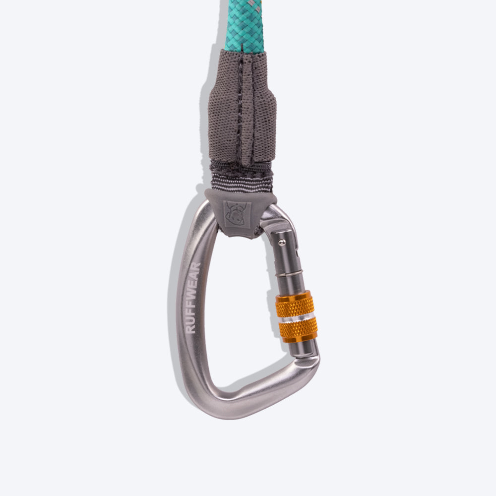 Ruffwear Dog Knot-a-Leash - Aurora Teal - Heads Up For Tails
